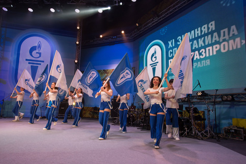 В Екатеринбурге состоялась торжественная церемония открытия зимней Спартакиады ПАО «Газпром».