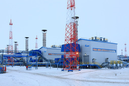 2-я очередь дожимной компрессорной станции газового промысла №1 Бованенковского месторождения.