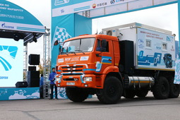 В автопробеге приняли участие грузовые, легковые автомобили и автобусы, преимущественно на СПГ, российских и китайских производителей.