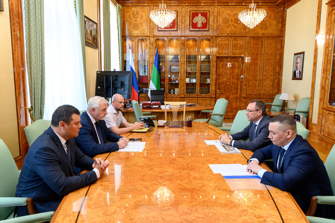 Рабочая встреча с Главой Республики Коми Владимиром Уйба